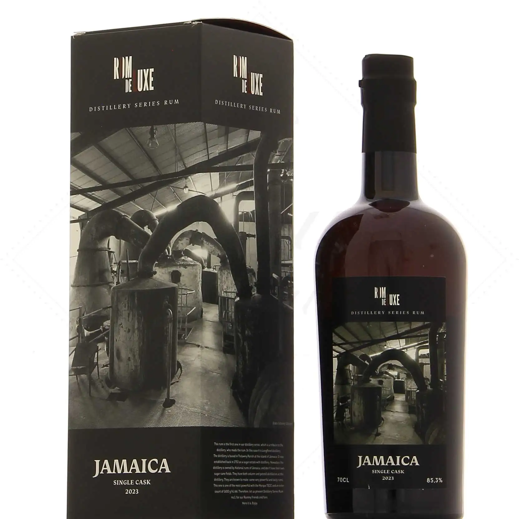 Romdeluxe Long Pond Distillery Series Rum No. 1 TECC 2023