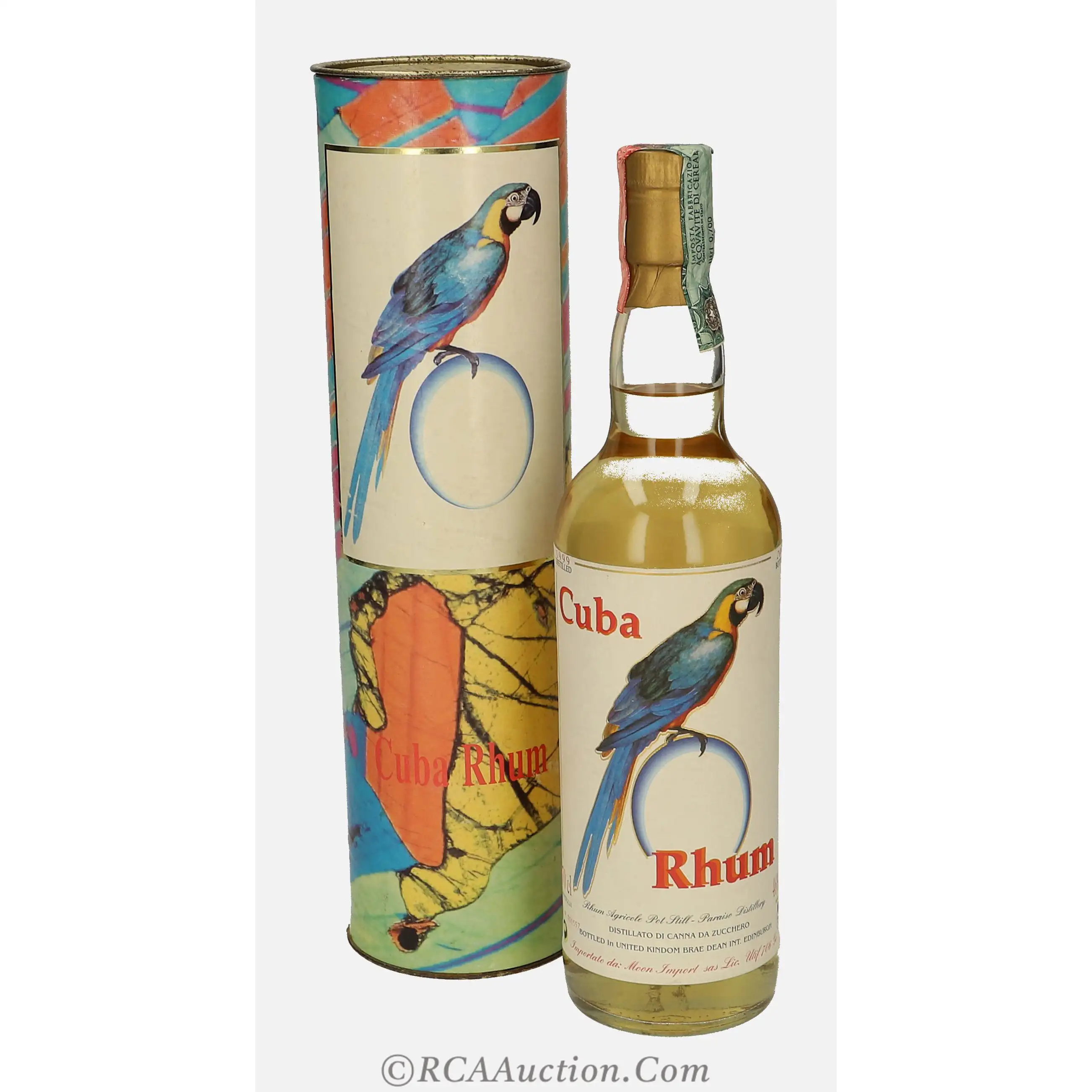 Moon Import Sancti Spiritus Cuba Rhum 1999