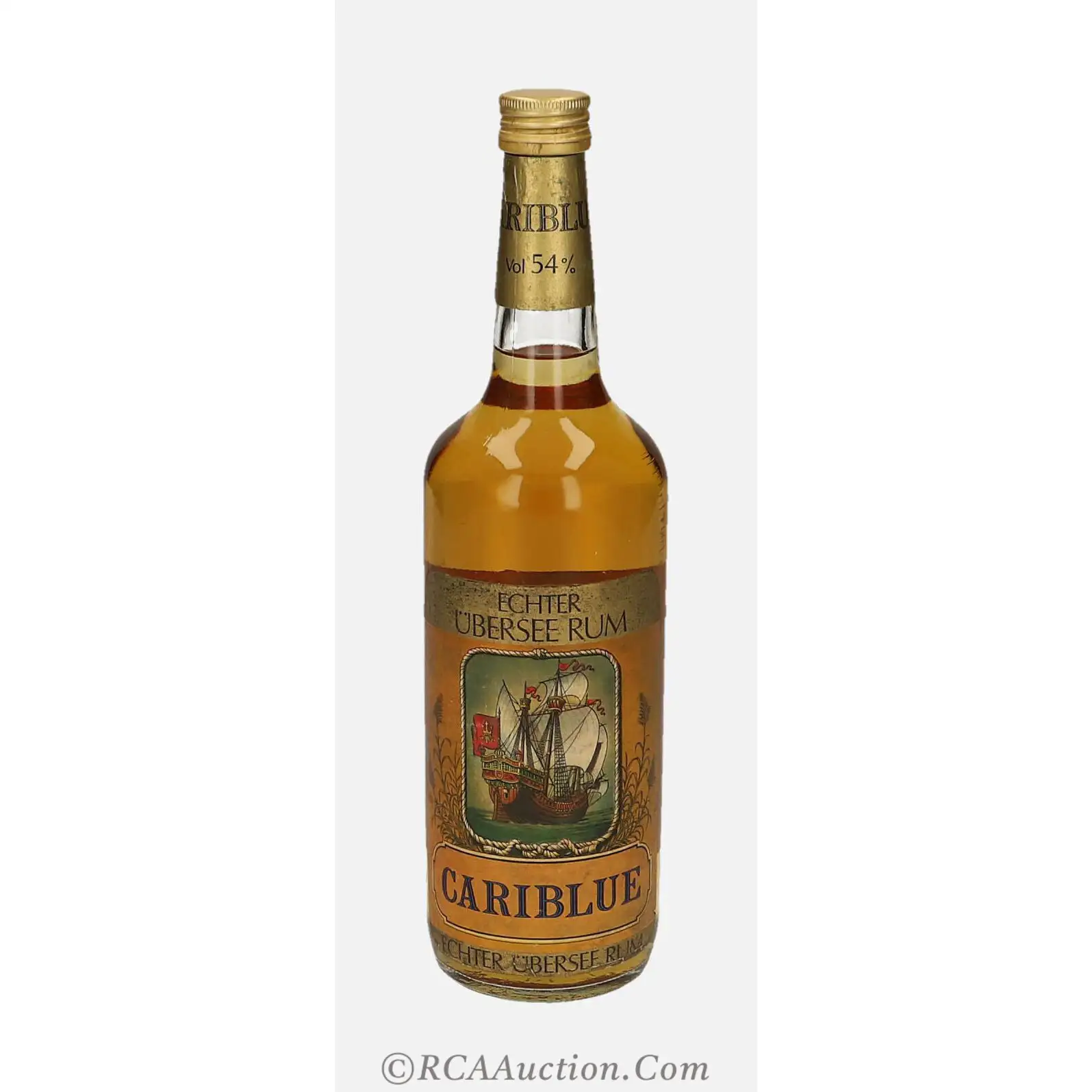 Baumann Markenimport Cariblue Echter Übersee Rum