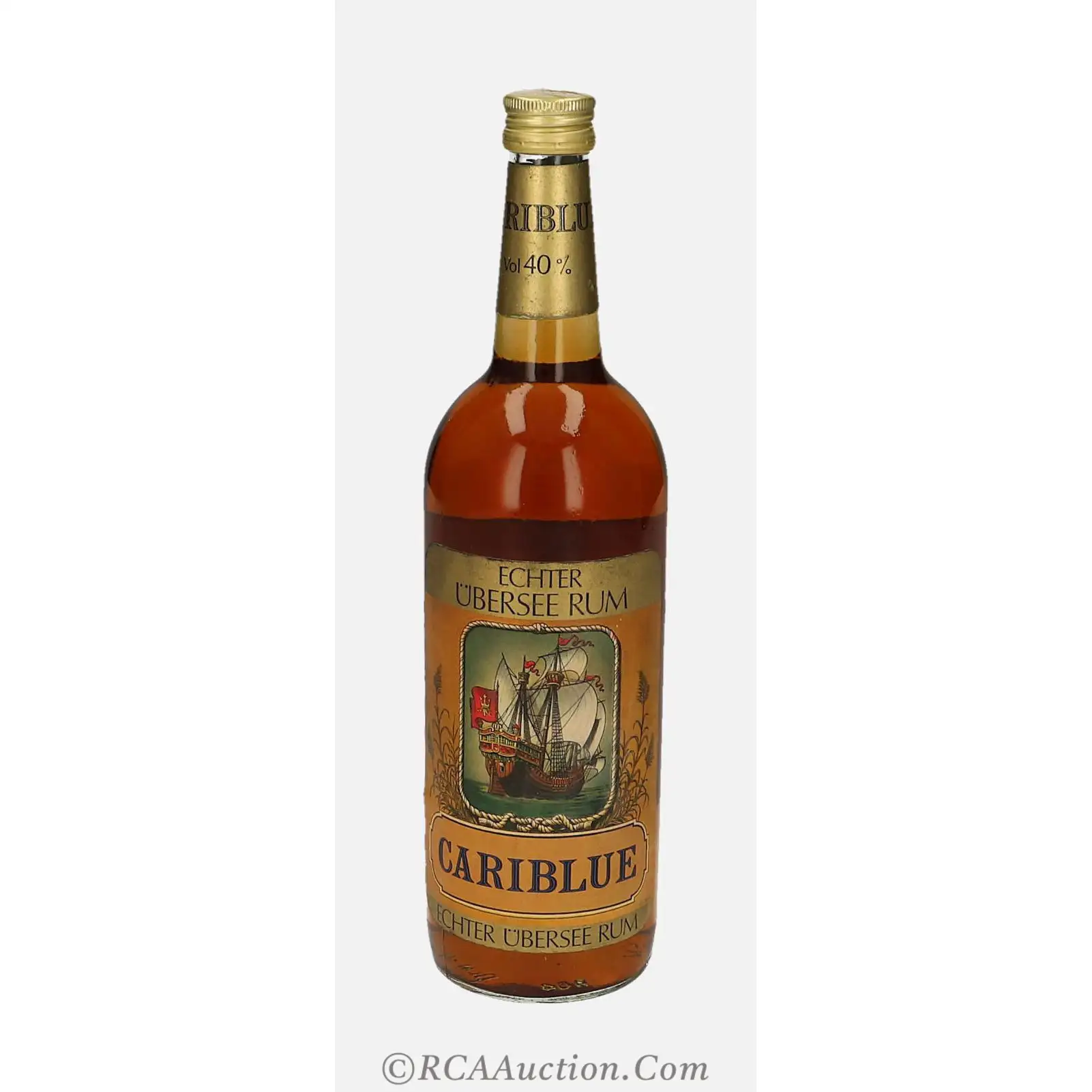 Baumann Markenimport Cariblue Echter Übersee Rum