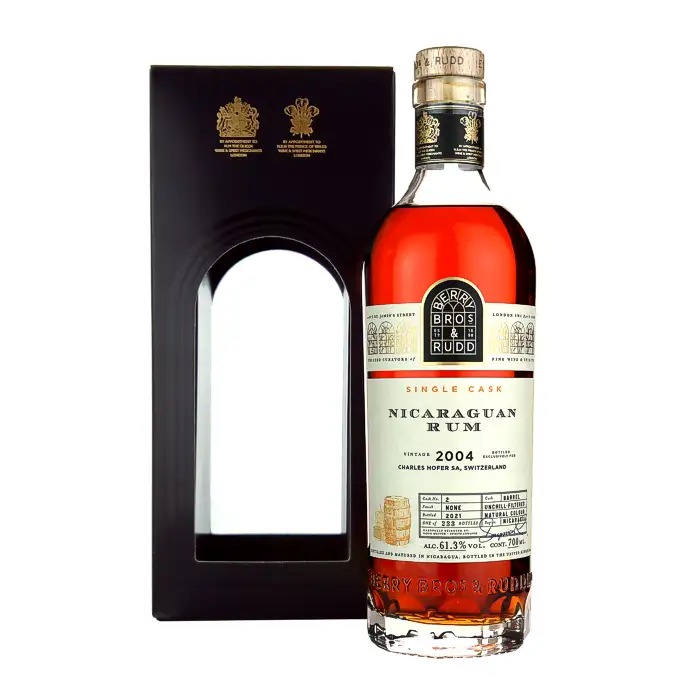 Berry Bros & Rudd Nicaraguan Rum (Charles Hofer) 2004