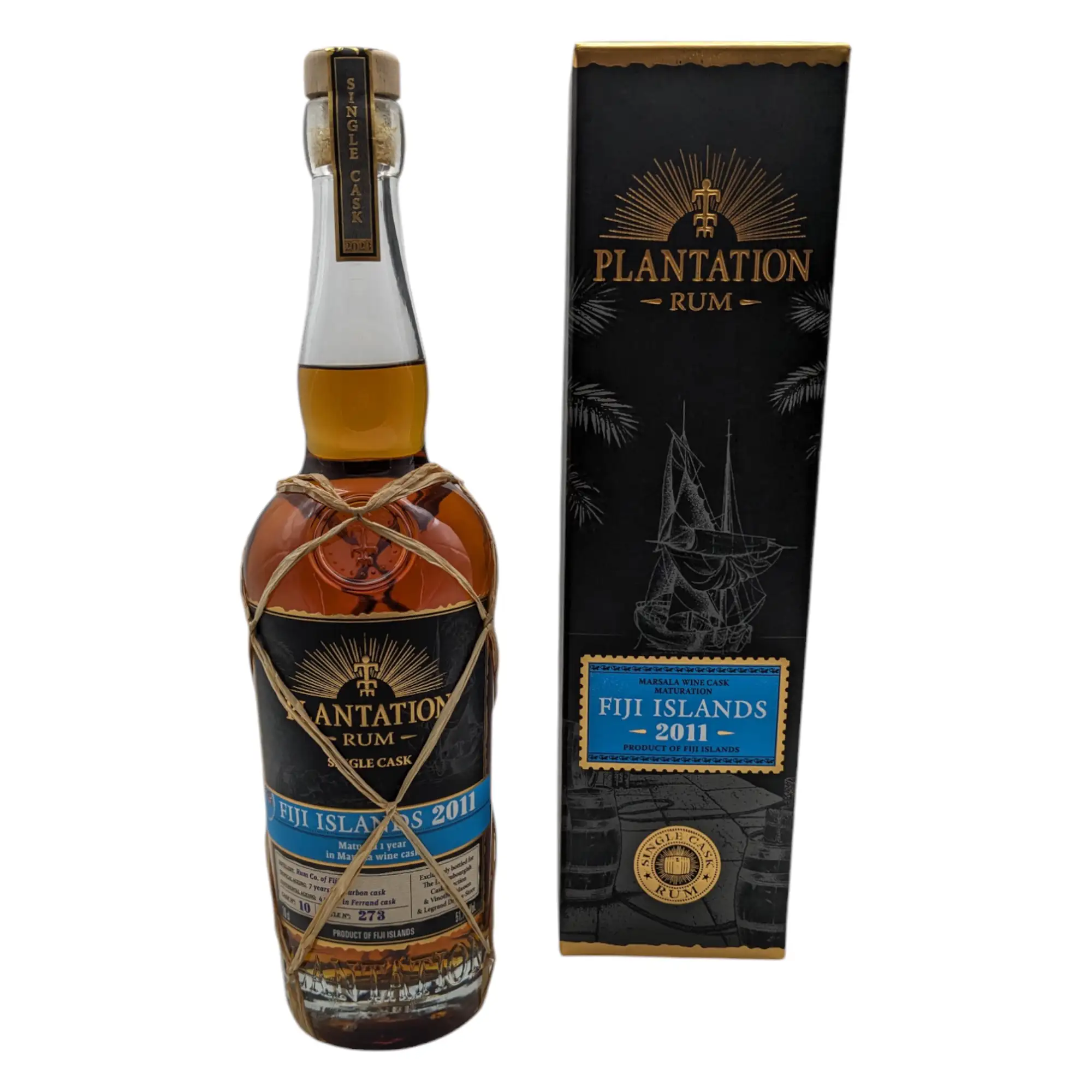 Fiji Rum & Co Plantation Fiji Islands Marsala Wine Cask (Luxembourg Shops) 2011
