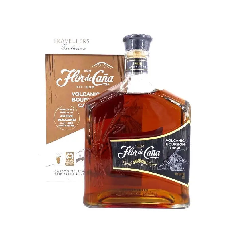Flor de Caña Volcanic Bourbon Cask Travellers Exclusive