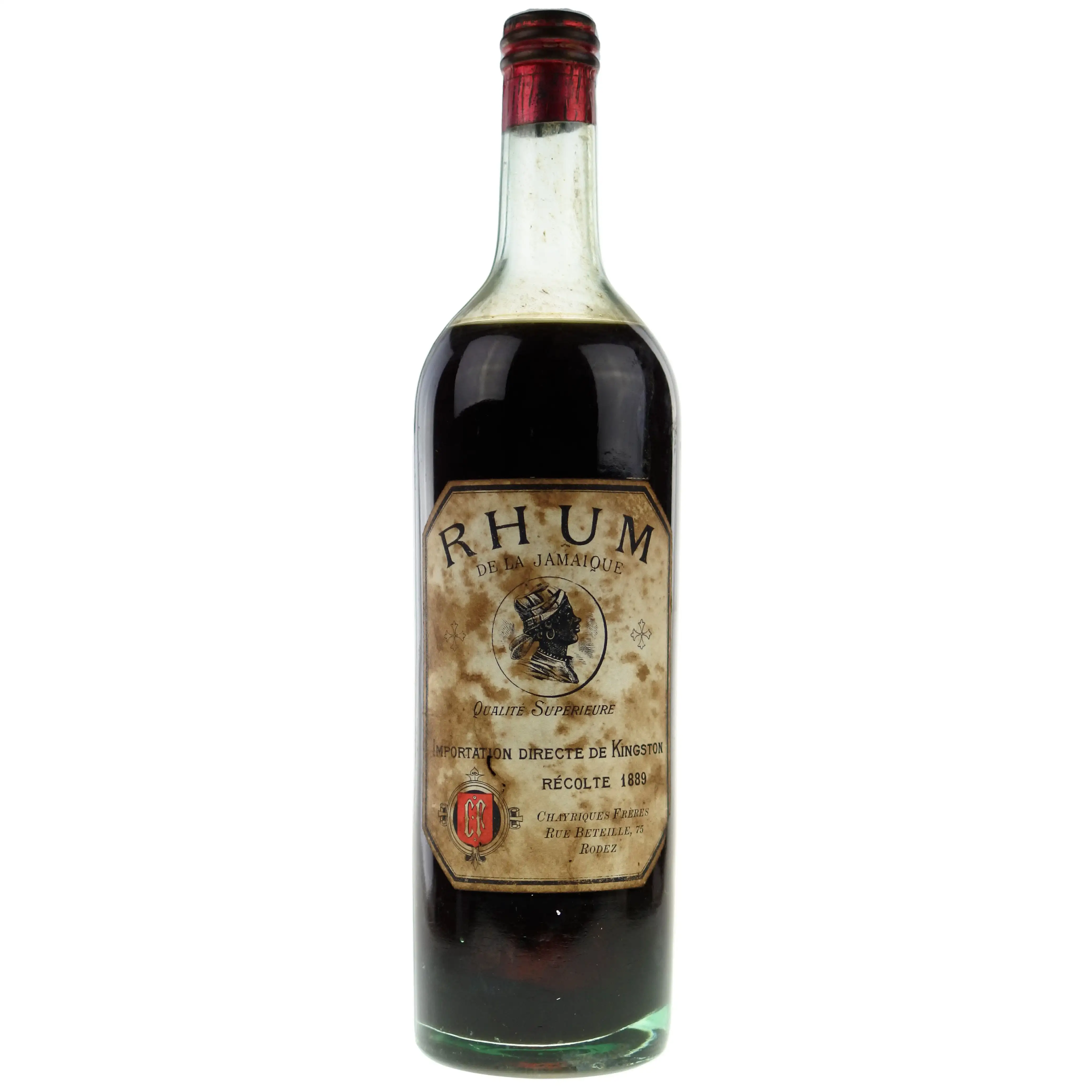 Chayriques Brothers Rhum de la Jamaique 1889