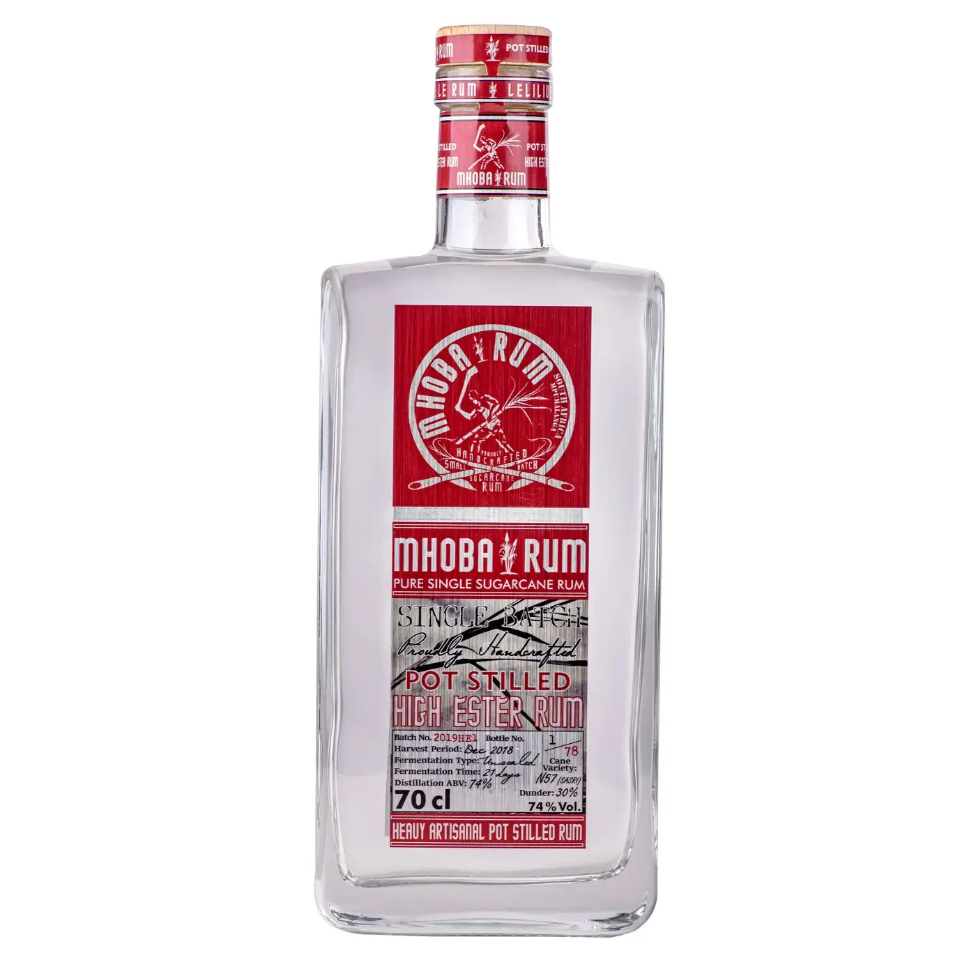 MHOBA Pot Stilled High Ester Rum 2019
