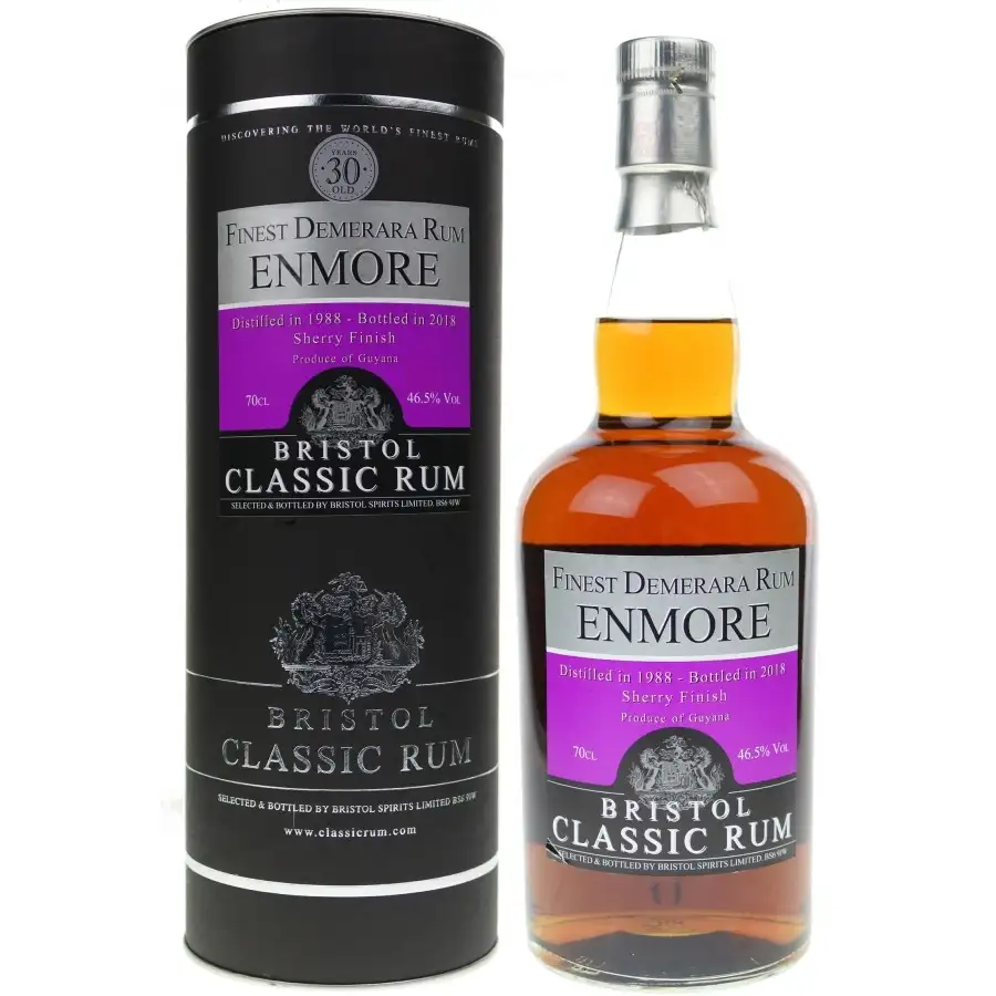 Bristol Enmore Finest Demerara Rum 1988