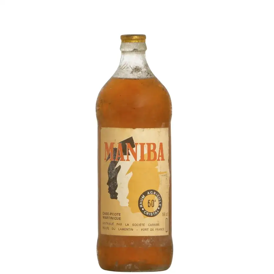 Rhum Maniba Agricole Cristal 1960s