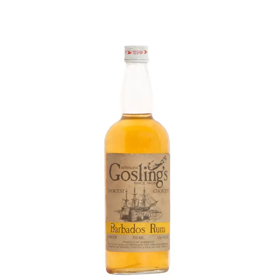Goslings Choicest Barbados Rum 1970s