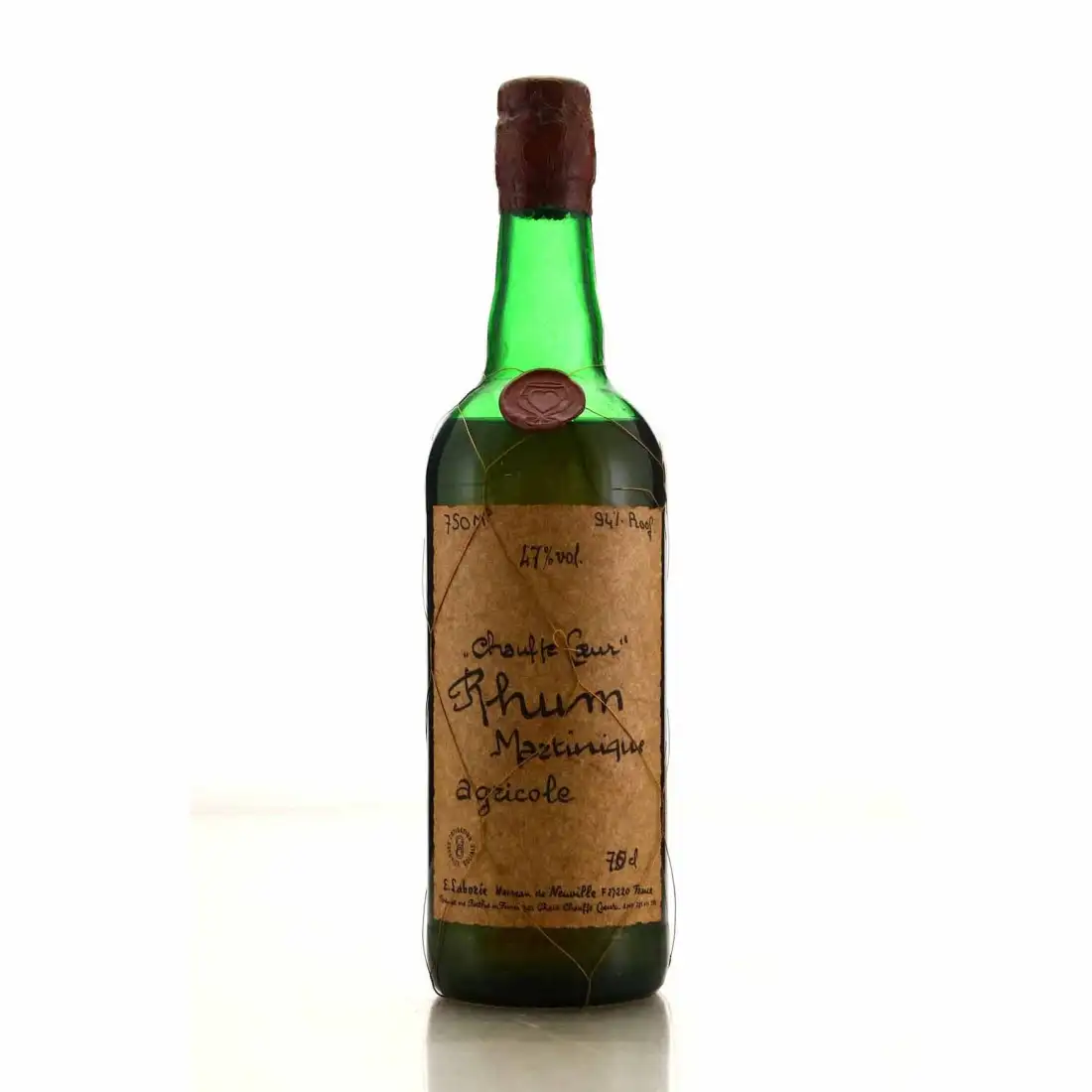 Chauffe-Coeur Rhum Martinique Agricole (Whyte & Whyte Import, US)