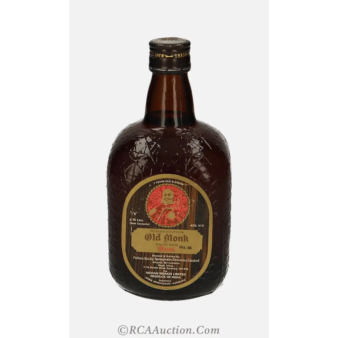 Mohan Meakin Distillery Old Monk Very Old Vatted Rum
