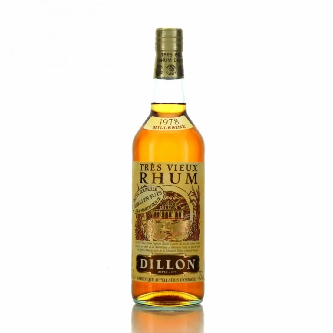 Dillon Tres Vieux Rhum Old Nick 1978