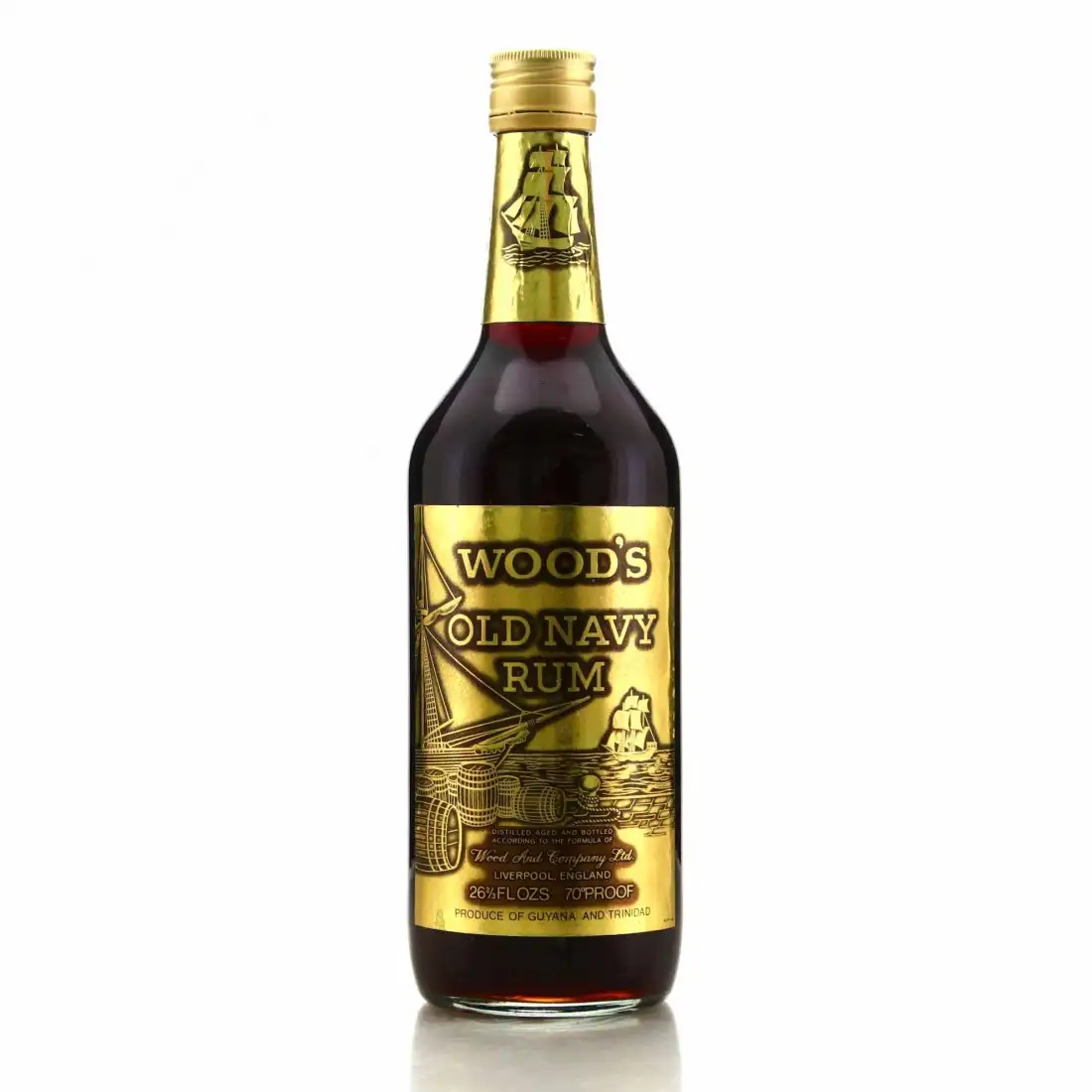 William Grant & Sons Diamond Wood‘s Old Navy Rum (Gold Label)