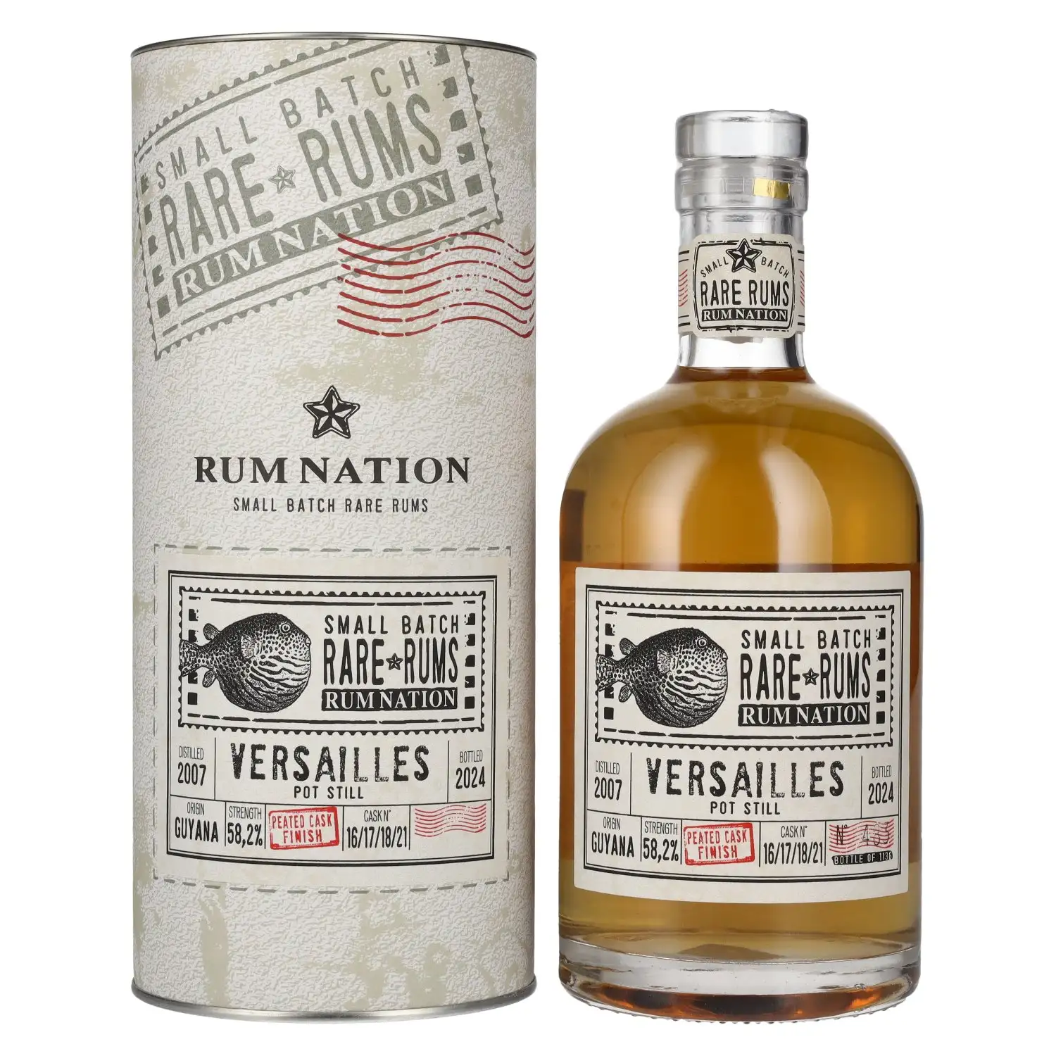 Rum Nation Versailles Small Batch Rare Rums 2007