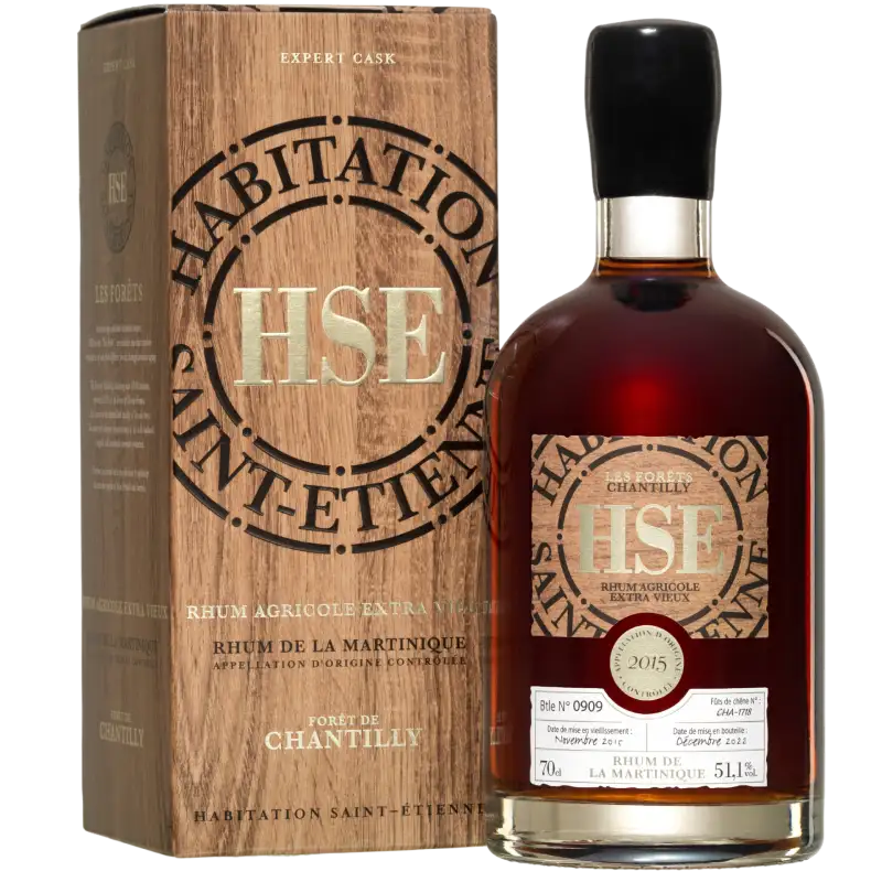 HSE Rhum Agricole Extra Vieux - Les Forêts - Chantilly 2015