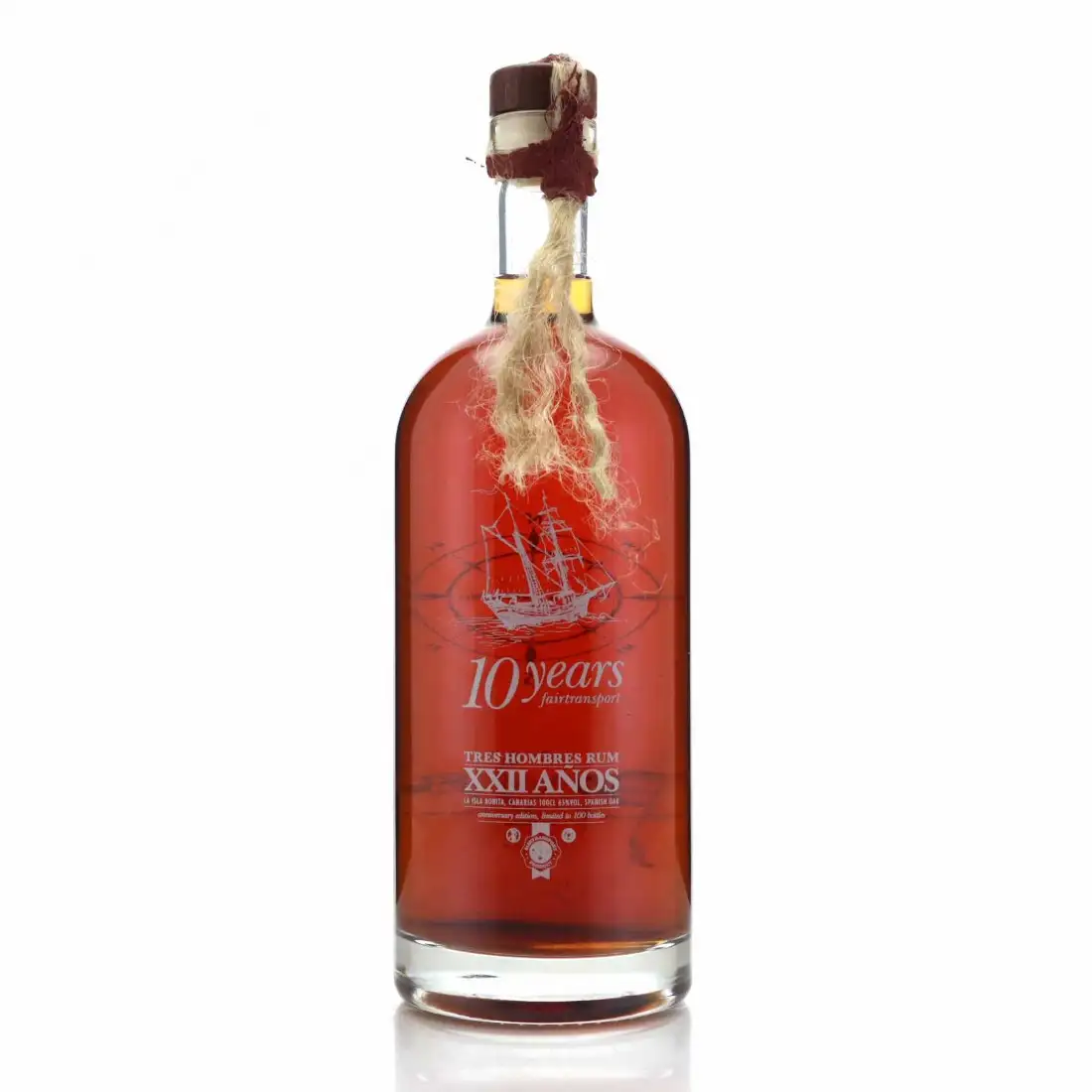 Tres Hombres Ron Aldea XXII Años (10th Anniversary)