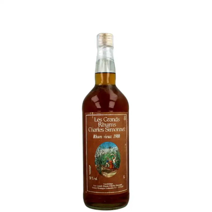Grosse Montagne Les Grands Rhums Charles Simonnet Rhum Vieux 1980