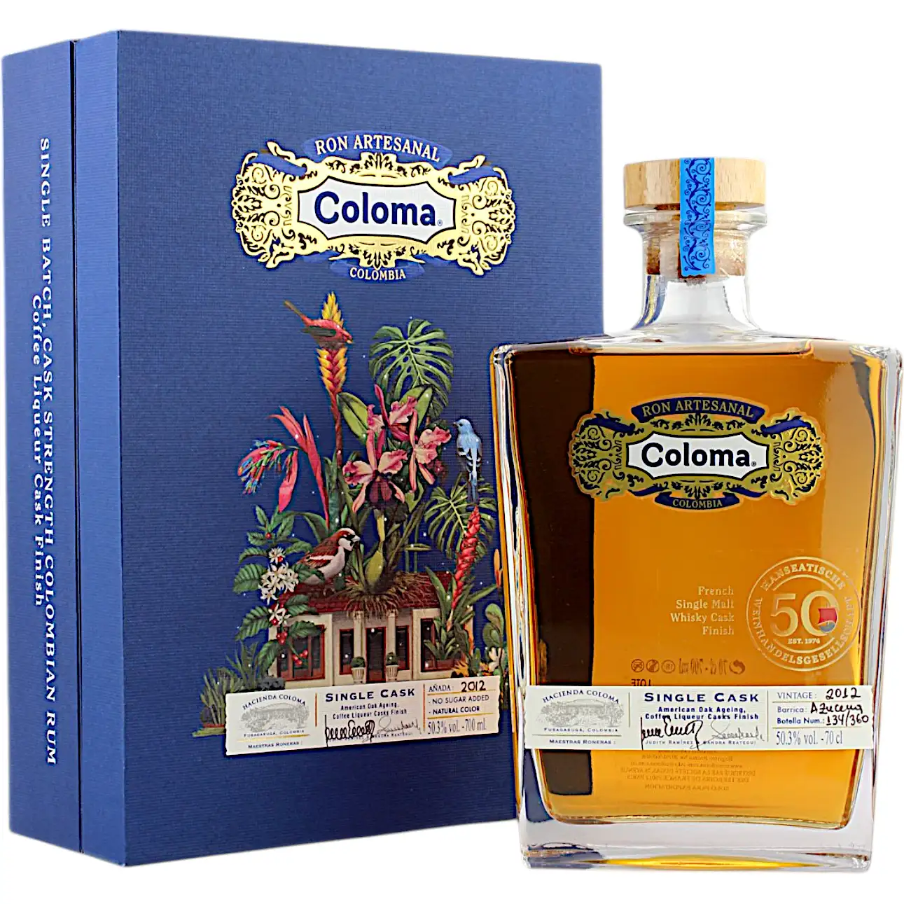 Hacienda Coloma Coloma Single Cask (Coffee Liqueur Cask Finish) 2008