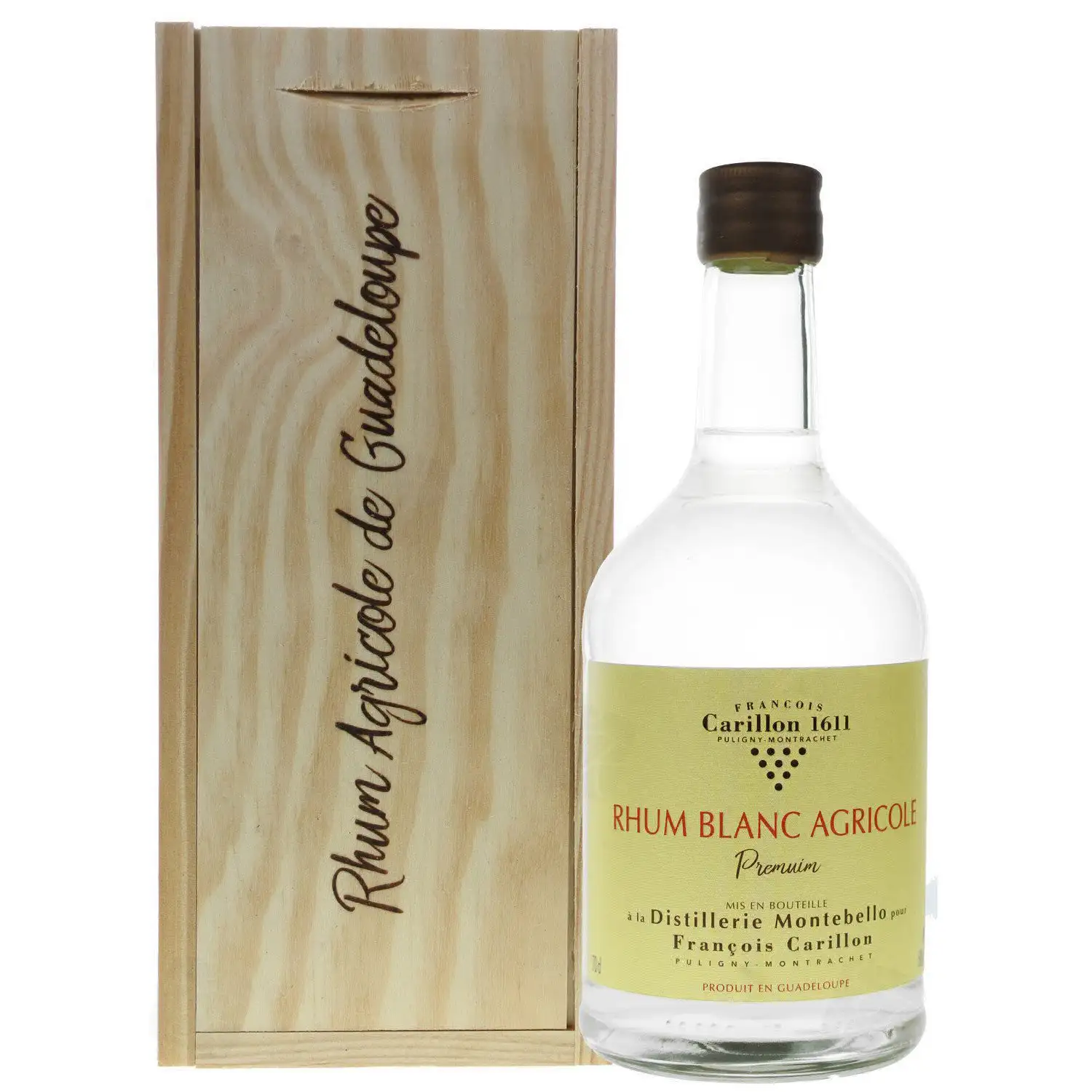 François Carillon Carrere Montebello Rhum Blanc Agricole (Puligny-Montrachet)