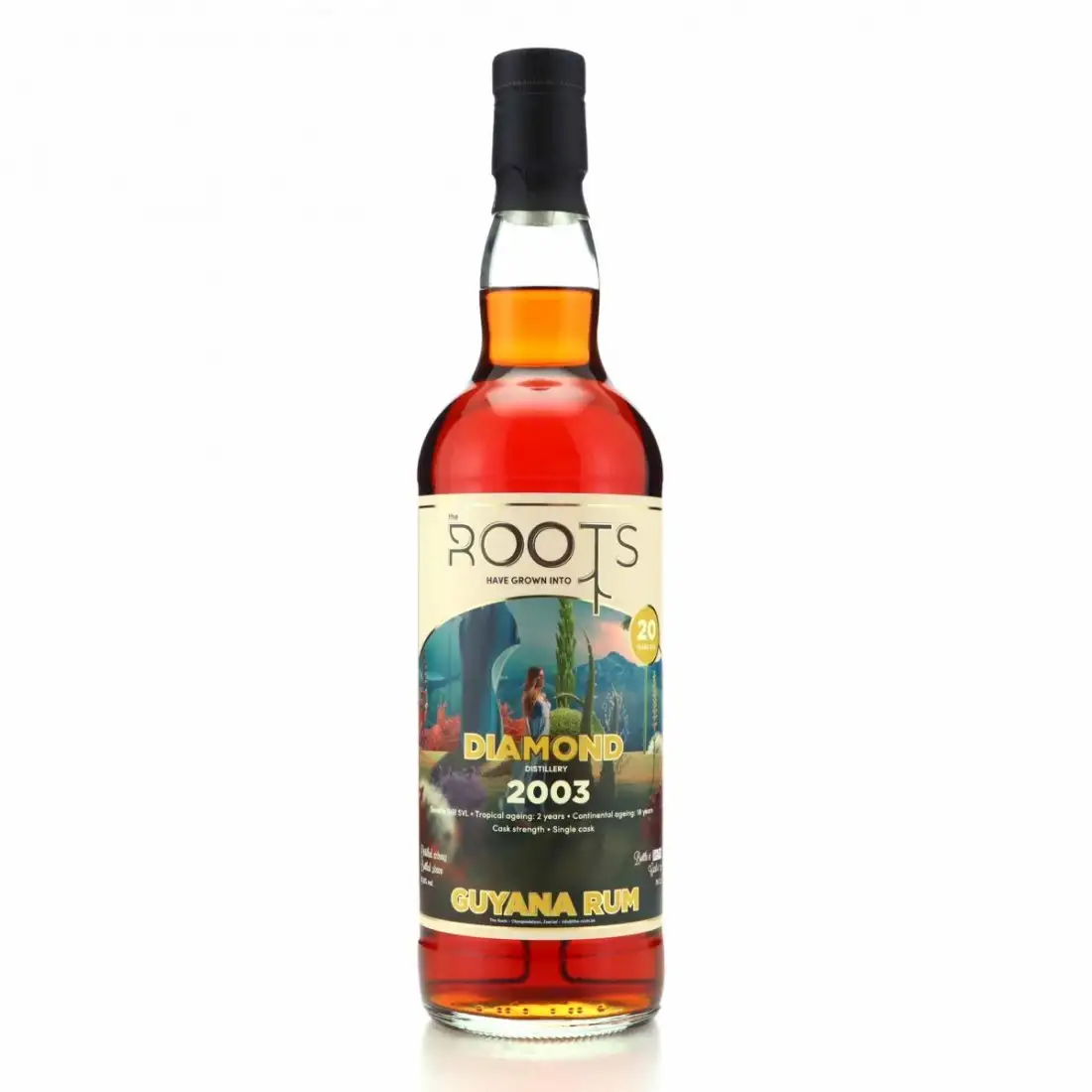 Roots Diamond Guyana Rum SVL 2003