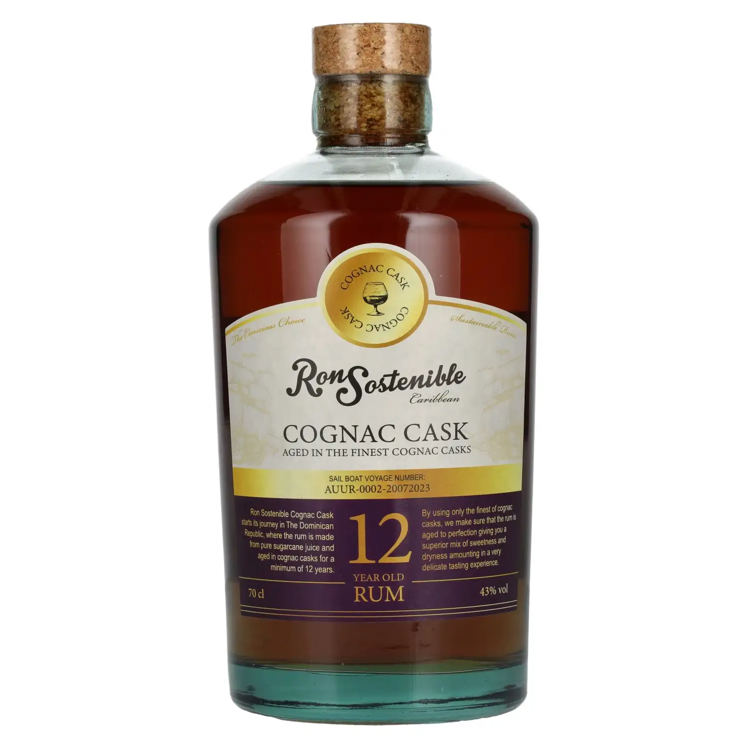 Ron Sostenible Cognac Cask