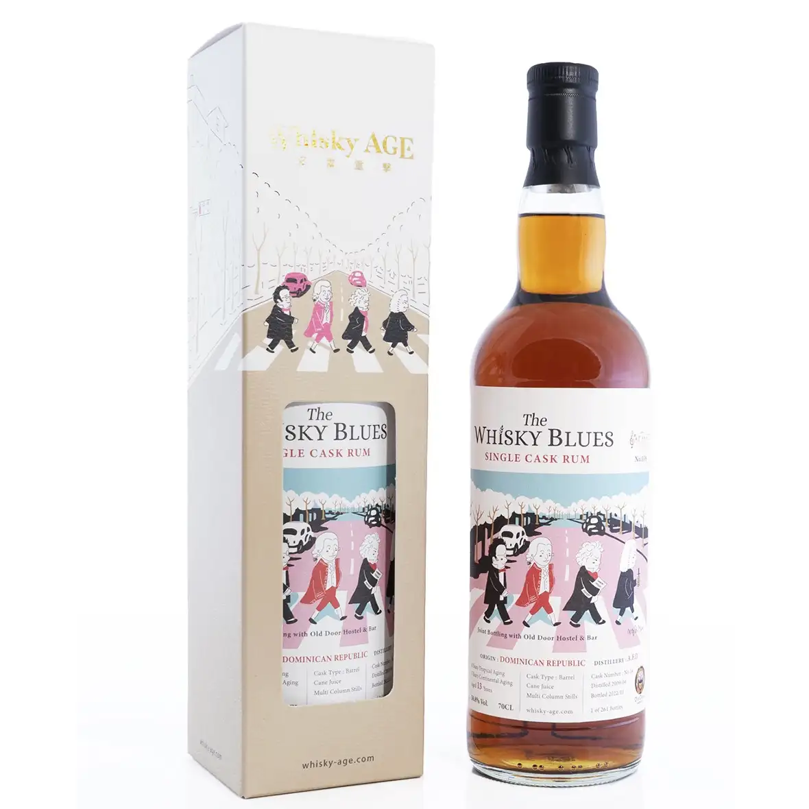 Whisky AGE A.F.D. The Whisky Blues Single Cask Rum 2009