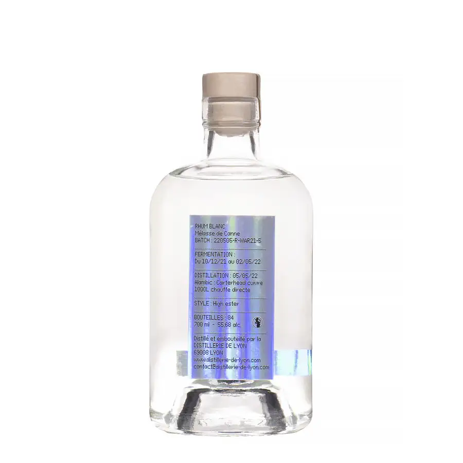 Distillerie de Lyon Rhum Blanc Campagne 2023