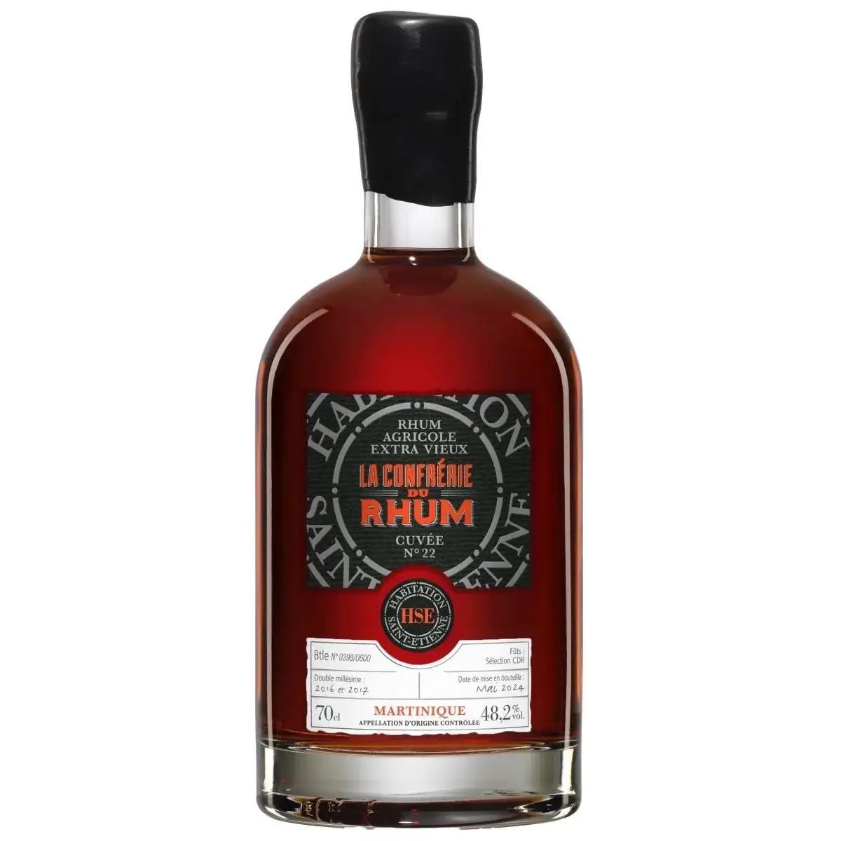 La Confrérie du Rhum HSE XO (Cuvée No. 22) 2016