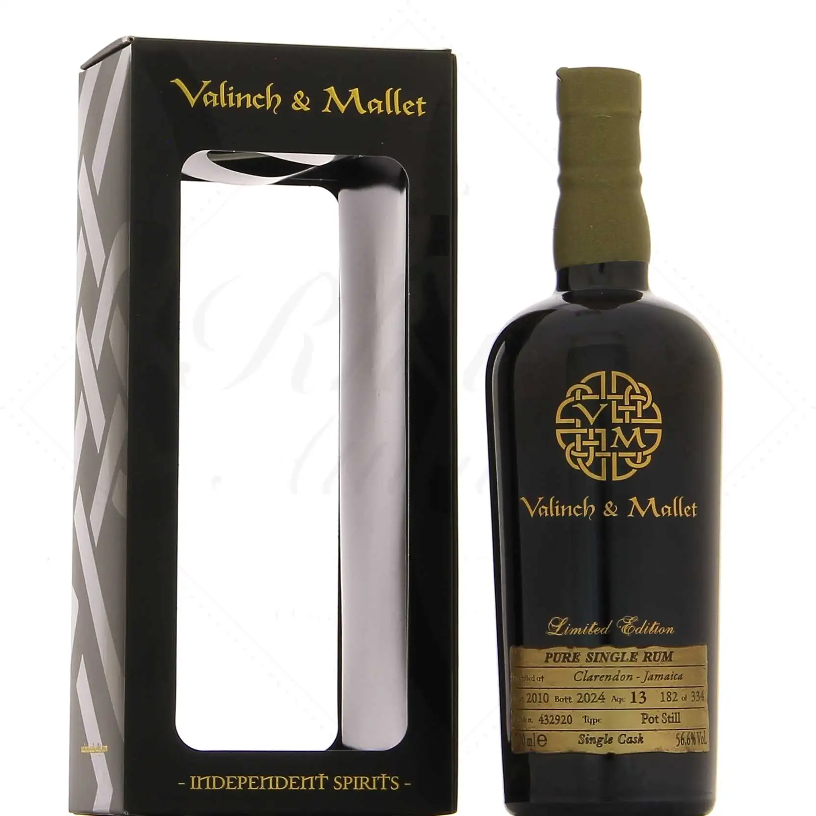 Valinch & Mallet Clarendon Pure Single Rum 2010