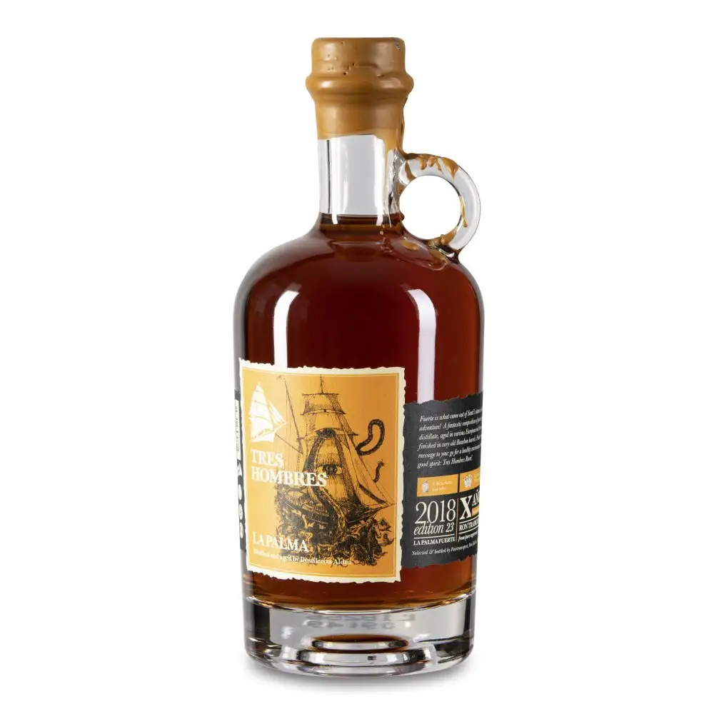 Tres Hombres Ron Aldea Ed. 023 La Palma Fuerte X 2018