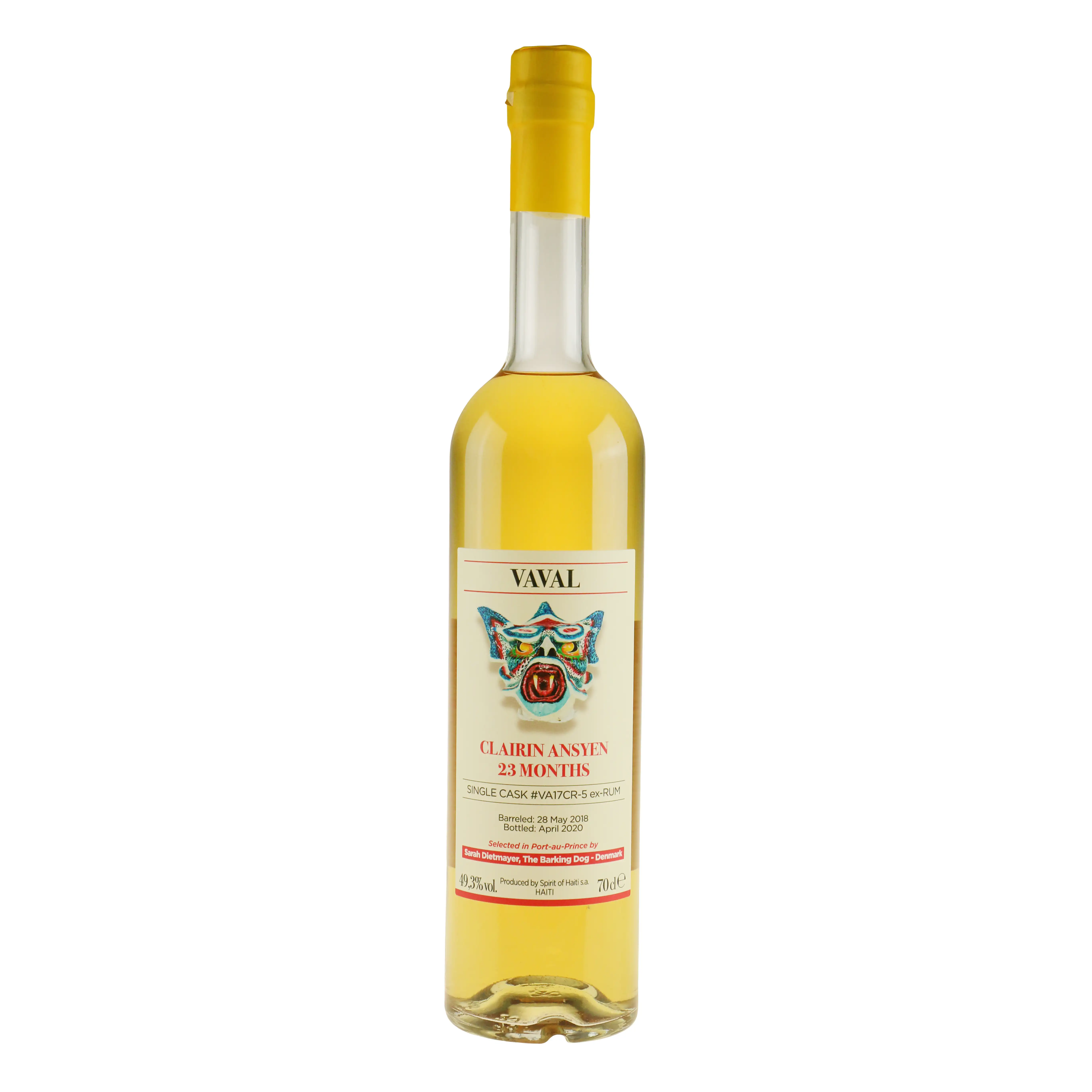 La Maison & Velier Arawaks Clairin Vaval Ansyen 23 months (Sarah Dietmayer) 2018