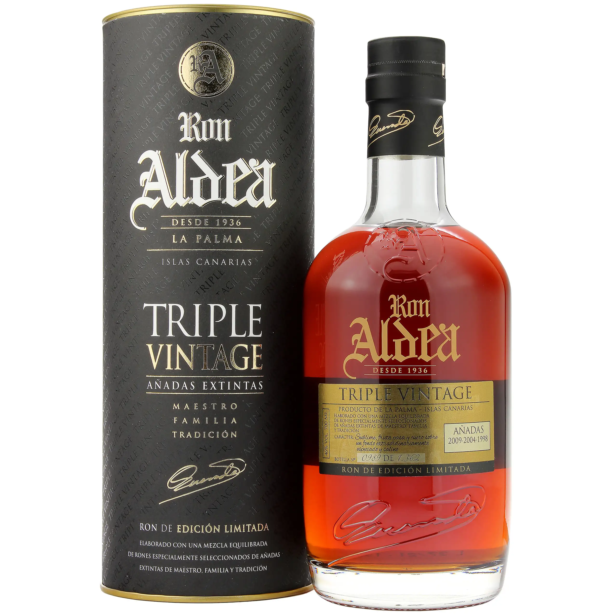 Ron Aldea Triple Vintage (2009-2004-1998)