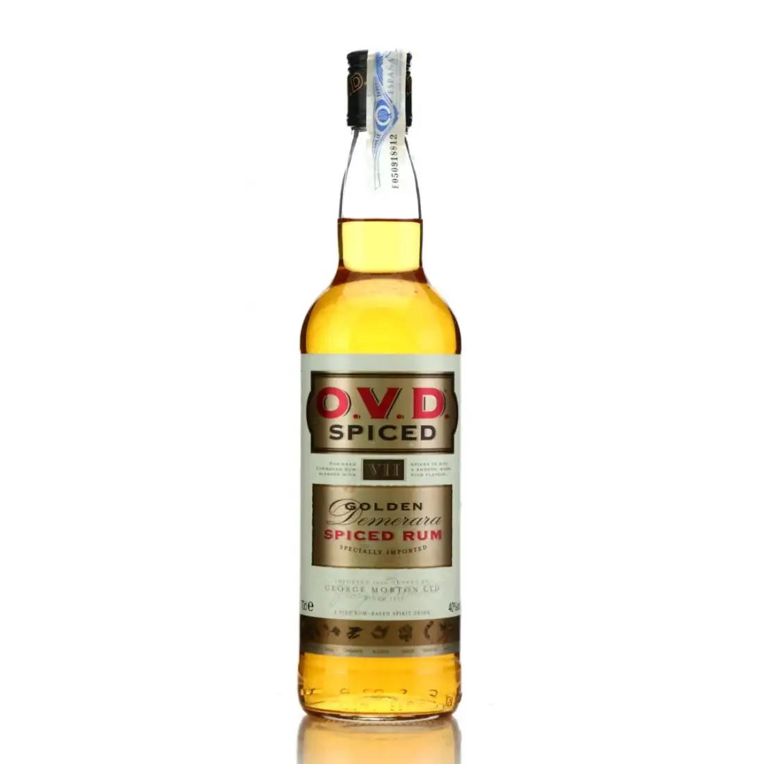 George Morton Ltd DDL O.V.D. Golden Demerara Spiced Rum