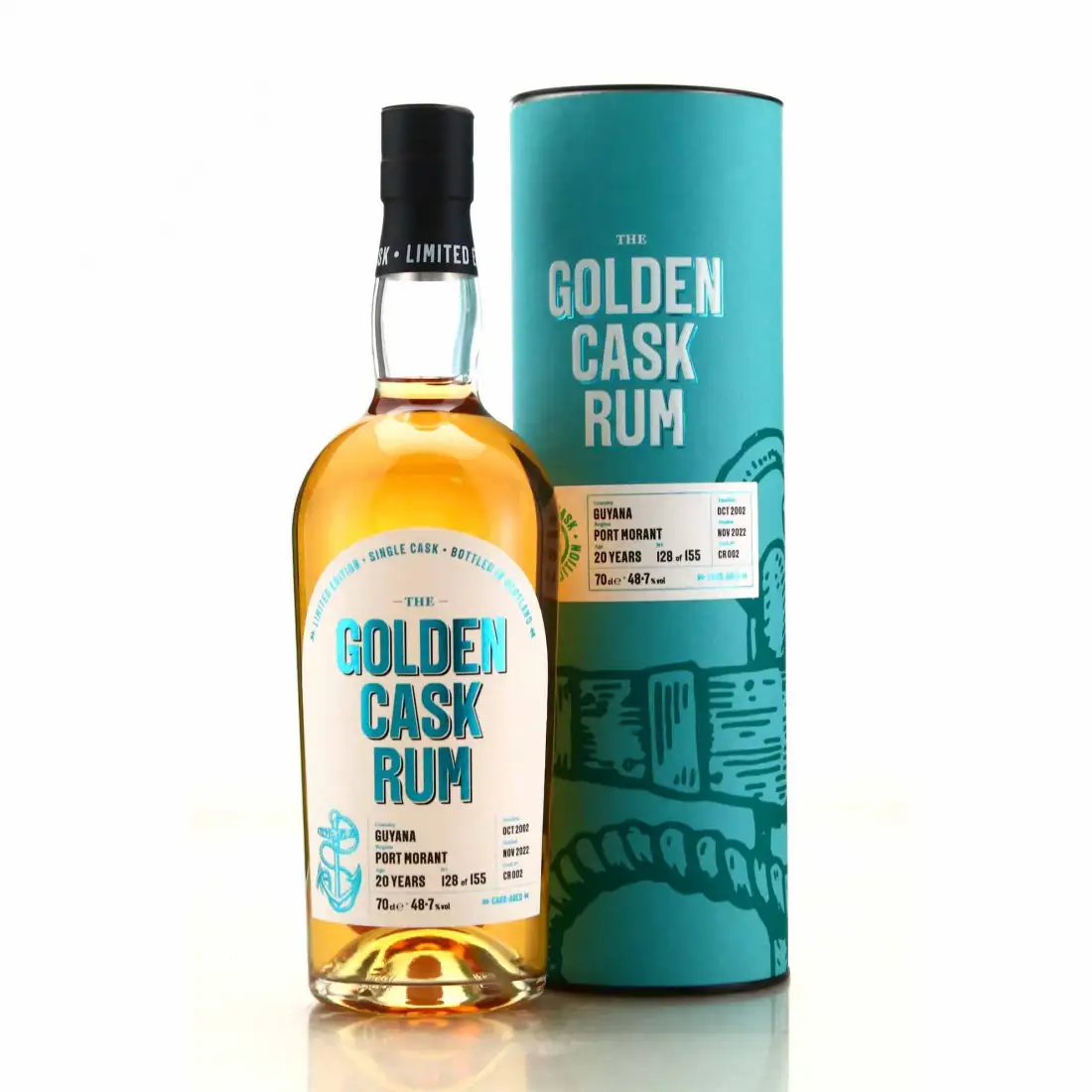 House of Macduff DDL The Golden Cask Rum 2002