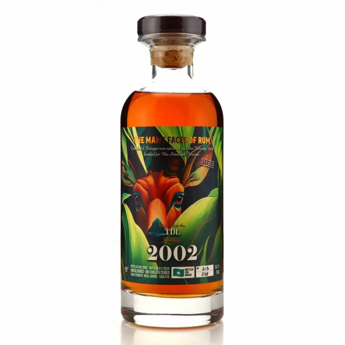 The Whisky Jury T.D.L The Many Faces Of Rum (MACAU EXCLUSIVE) 2002