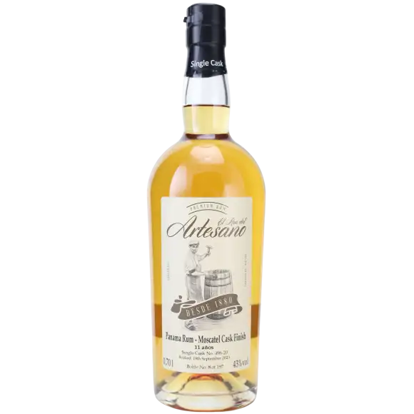 El Ron del Artesano Panama Rum - Moscatel Cask Finish 2023