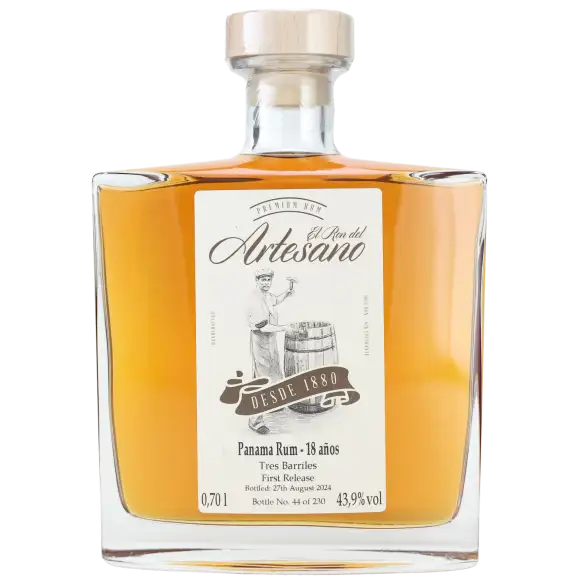 El Ron del Artesano Panama Rum - 18 Años (Tres Barriles 1st Release) 2024