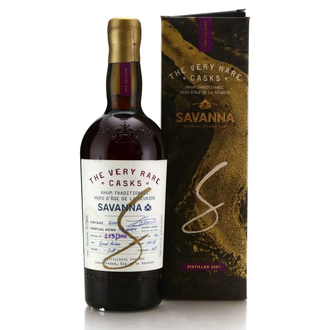 Savanna The Very Rare Casks Grand Arôme 2001