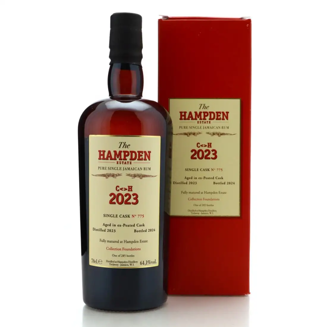 Velier Hampden Peated Whisky Cask C<>H 2023