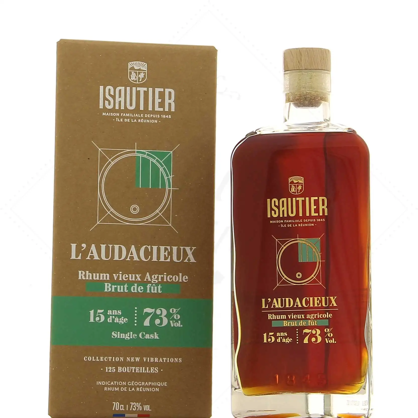 Isautier L’Audacieux Rhum Vieux Agricole - Brut de fût (LMDW) 2006