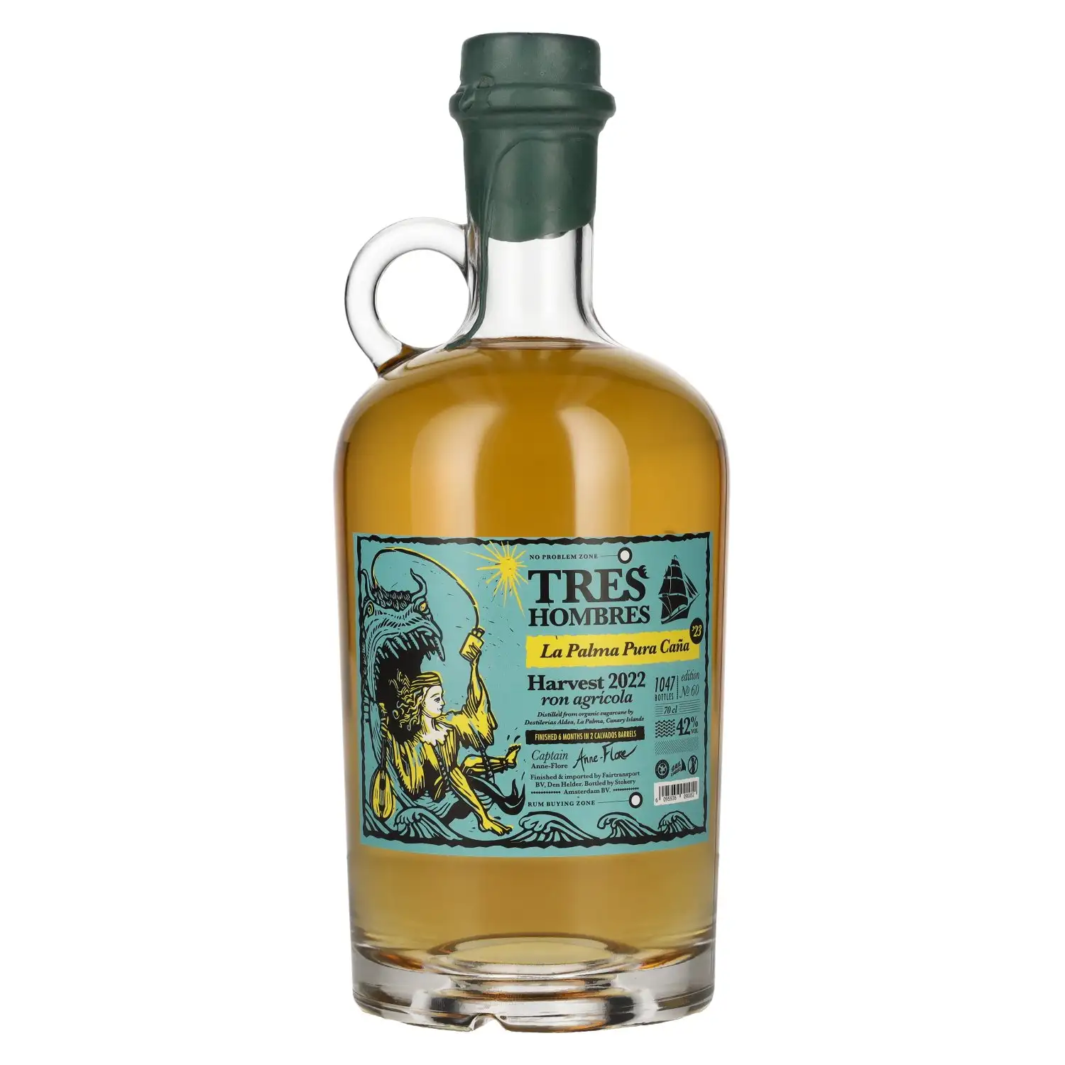 Tres Hombres Ron Aldea Ed. 060 La Palma Pura Caña 2023