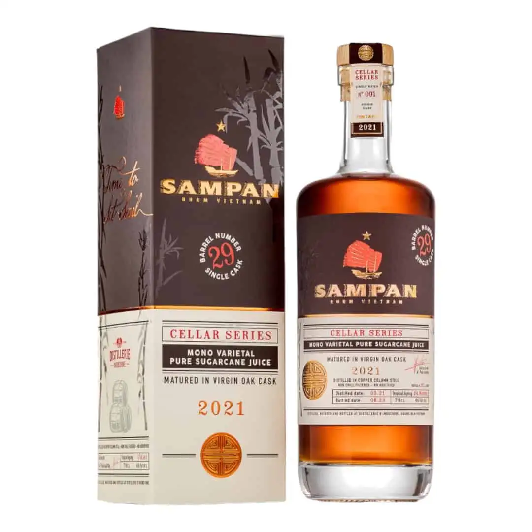 Distillerie d’Indochine Sampan Cellar Series (Virgin Oak) 2021
