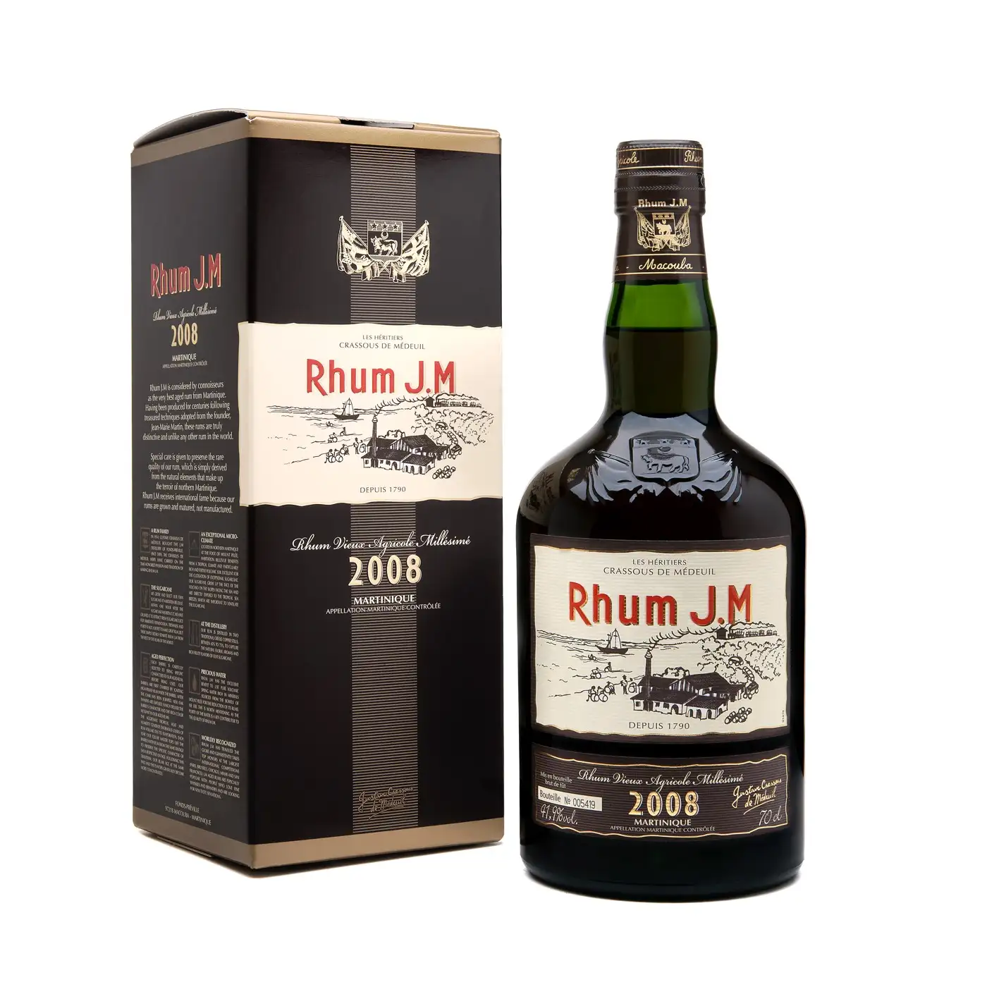 Rhum J.M 2008