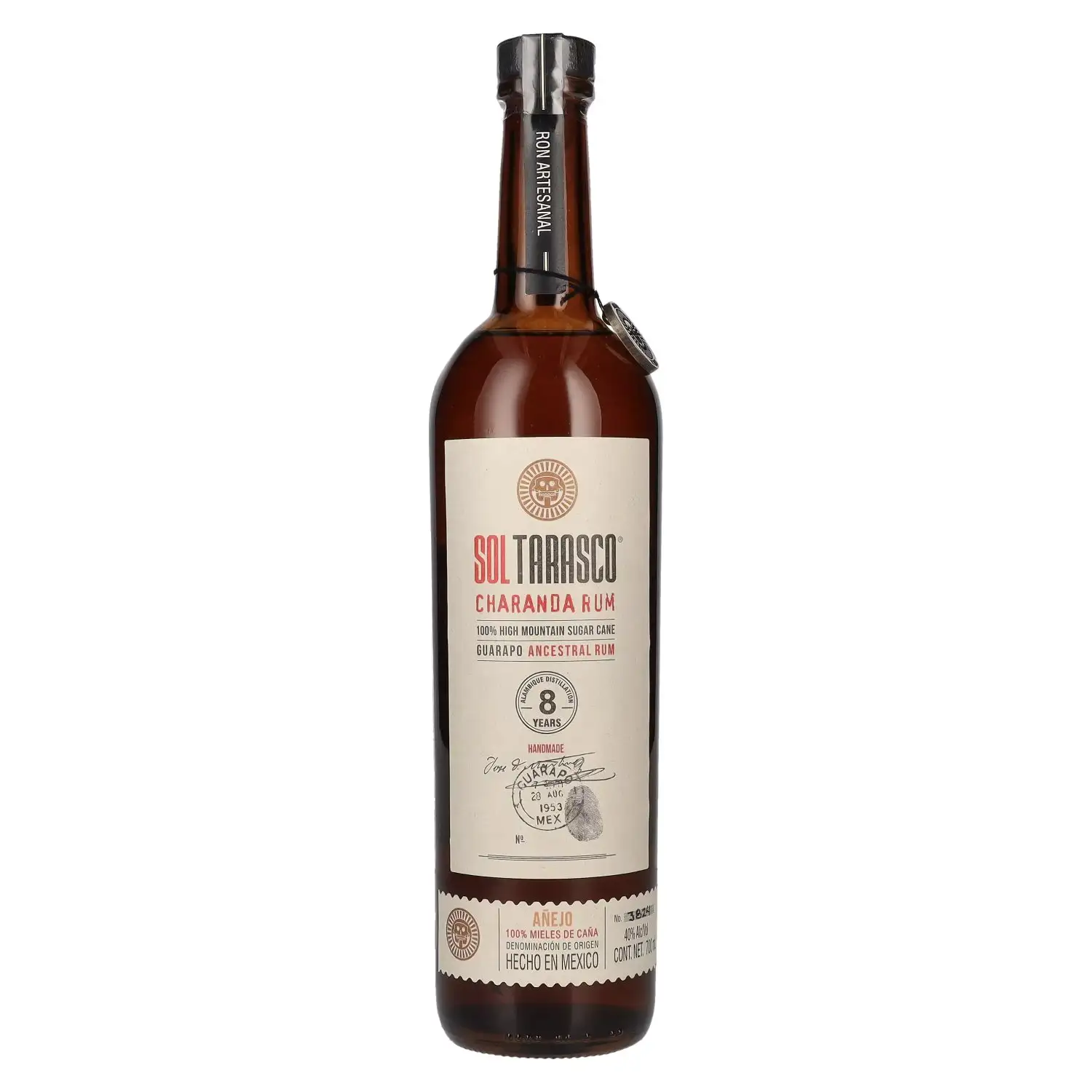Comercializadora Pame S.A. Sol Tarasco Charanda Rum