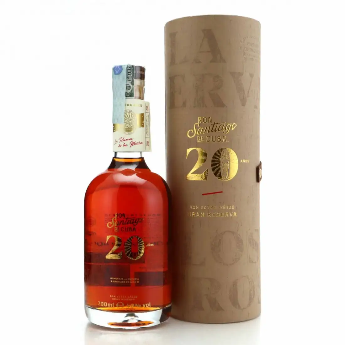 Santiago de Cuba Ron Extra Añejo Gran Reserva 2023