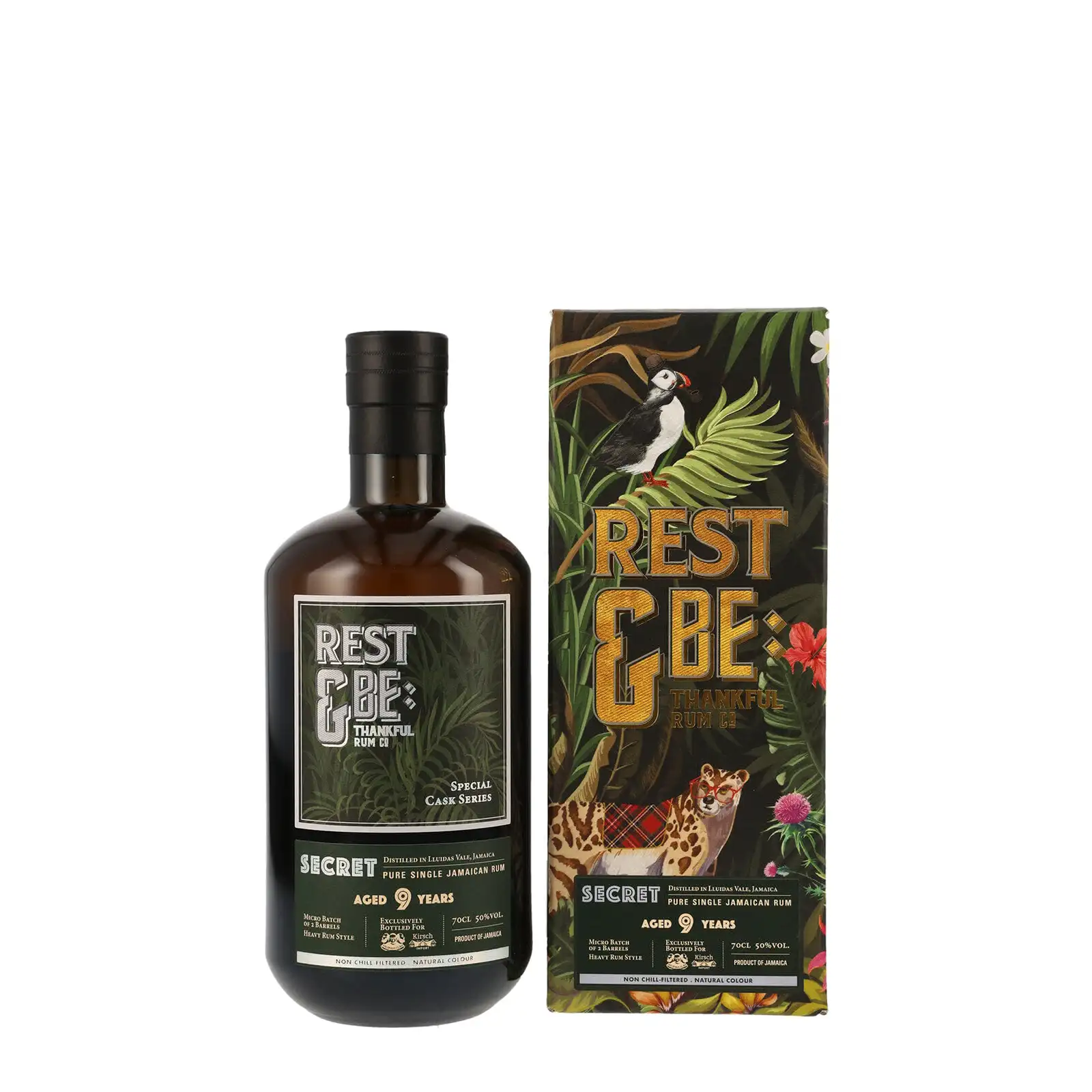 Rest & Be Thankful Clarendon Secret Jamaican for Wu Dram Clan & Kirsch Whisky 2024