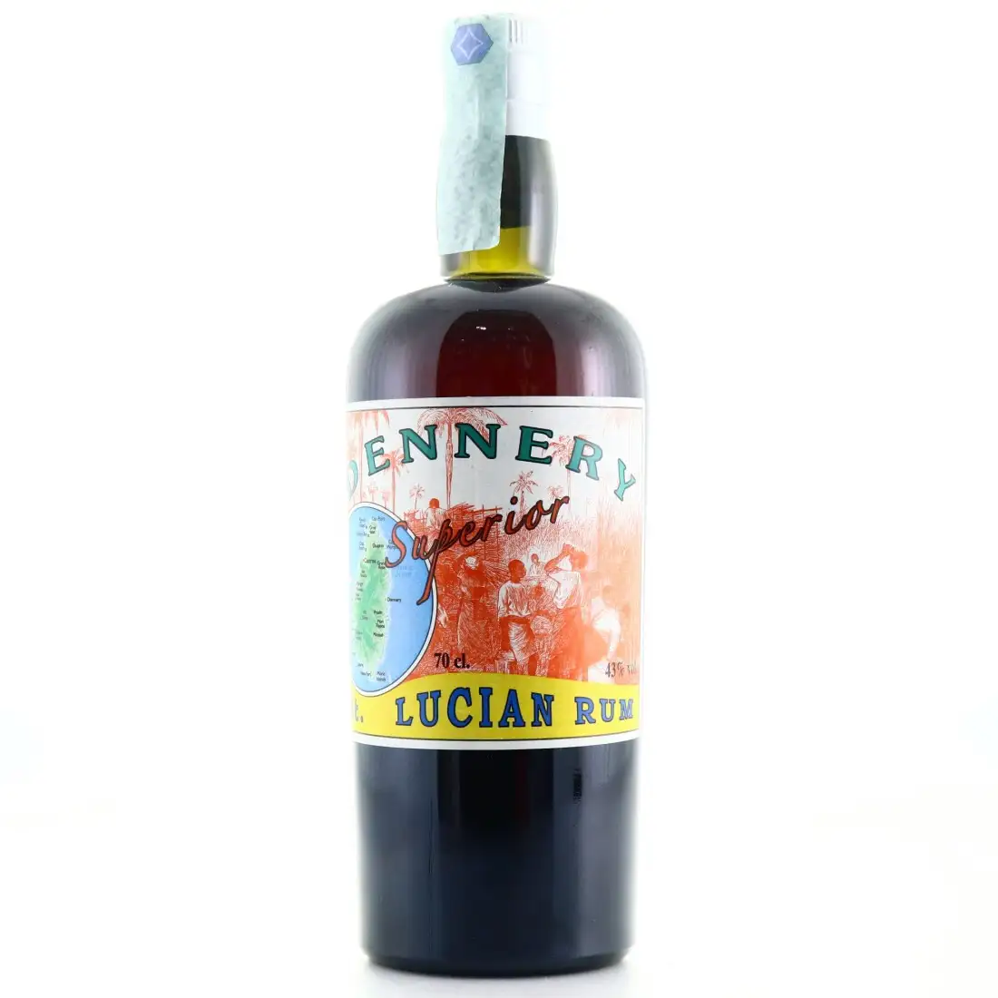 Silver Seal Dennery Distillery Superior St. Lucian Rum 1988