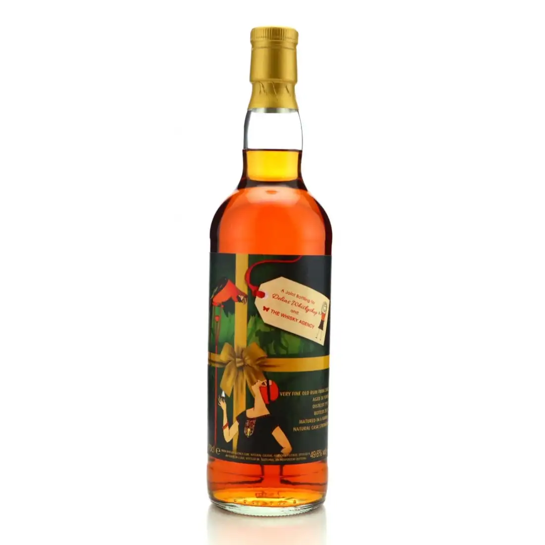 The Whisky Agency Karibik Rum (Delias Christmas Bottling) 1993