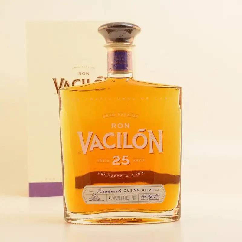 Borco Market Import Destilería Heriberto Duquesne Vacilon Añejo 25 Años