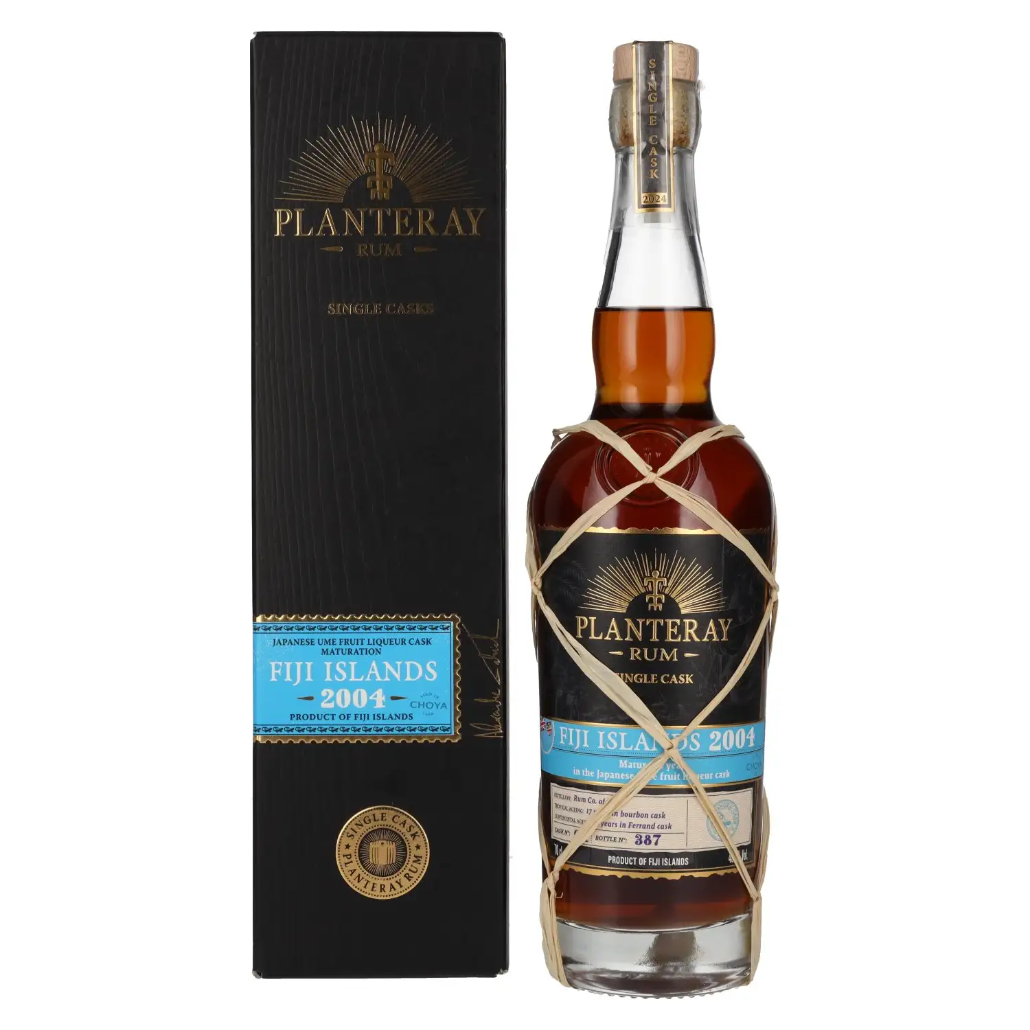 Fiji Rum & Co Planteray Fiji Islands (Matured in Japanese Ume fruit liqueur cask) Warehouse #1 2004