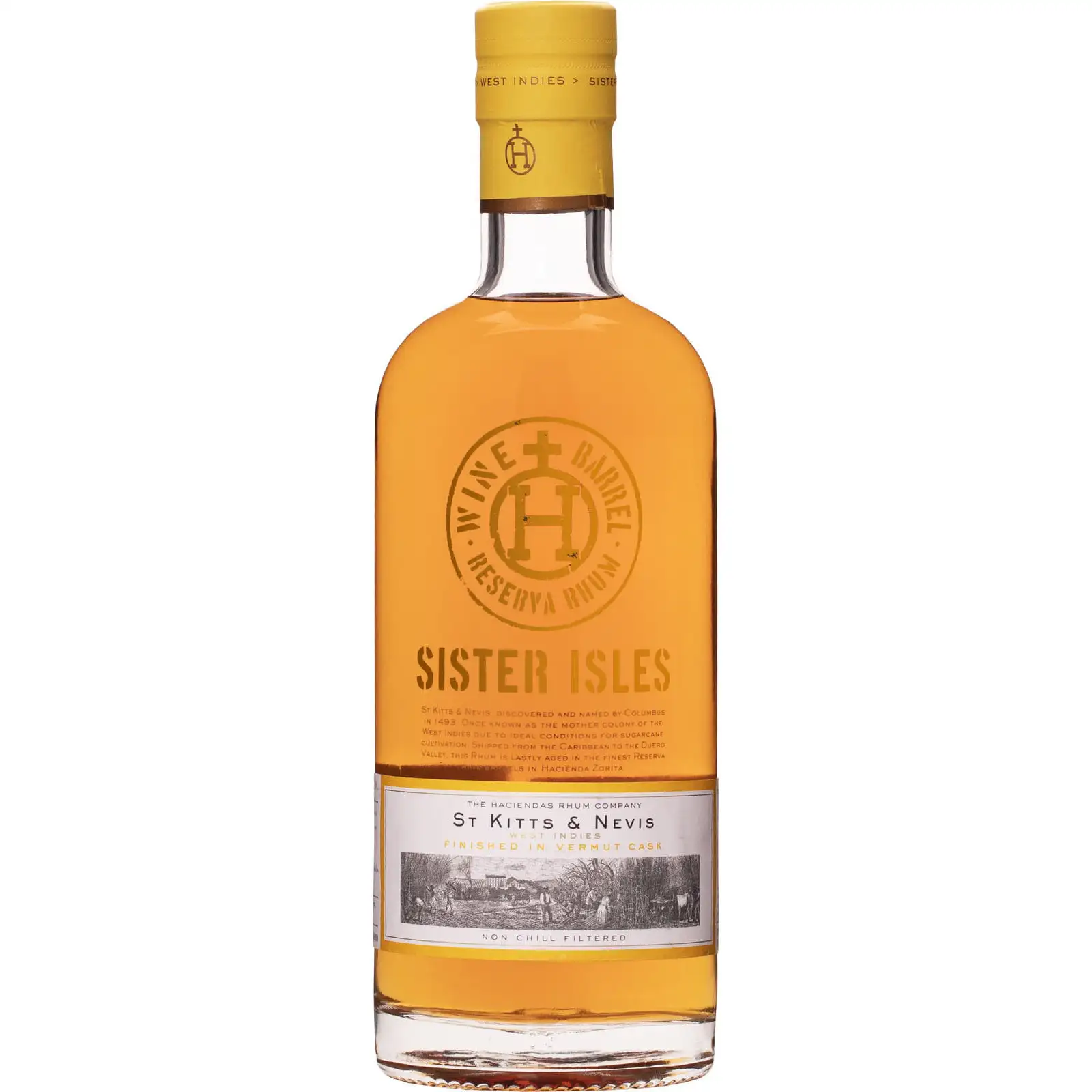 The Haciendas Rhum Company Sister Isles Finished in vermouth cask